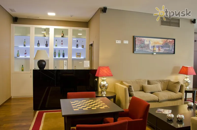 Фото отеля VIP Executive Saldanha Hotel 4* Лиссабон Португалия лобби и интерьер
