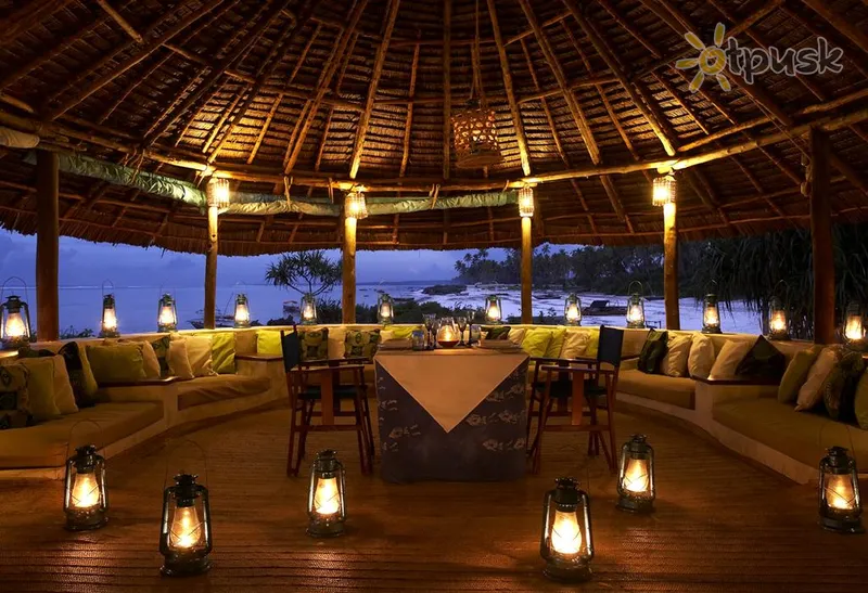 Фото отеля Matemwe Beach House 5* Матемві Танзанія бари та ресторани