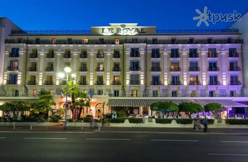 Фото отеля Le Royal Hotel 3* Ницца Франция экстерьер и бассейны