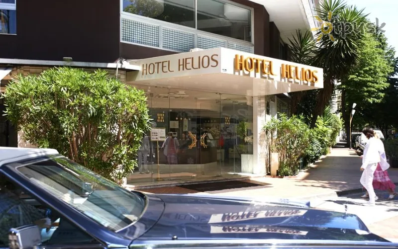 Фото отеля Helios Hotel 4* Juanas le pin Prancūzija išorė ir baseinai