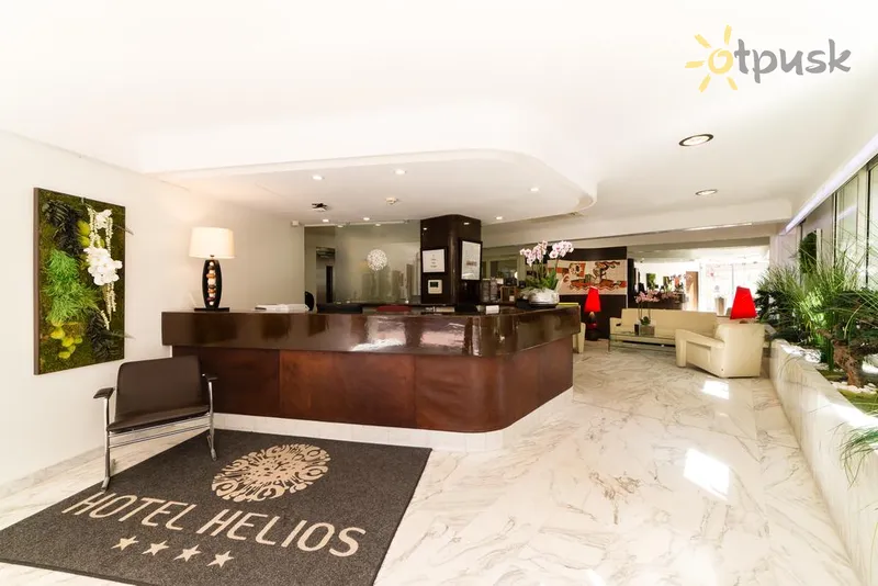 Фото отеля Helios Hotel 4* Жуан ле Пэн Франция лобби и интерьер
