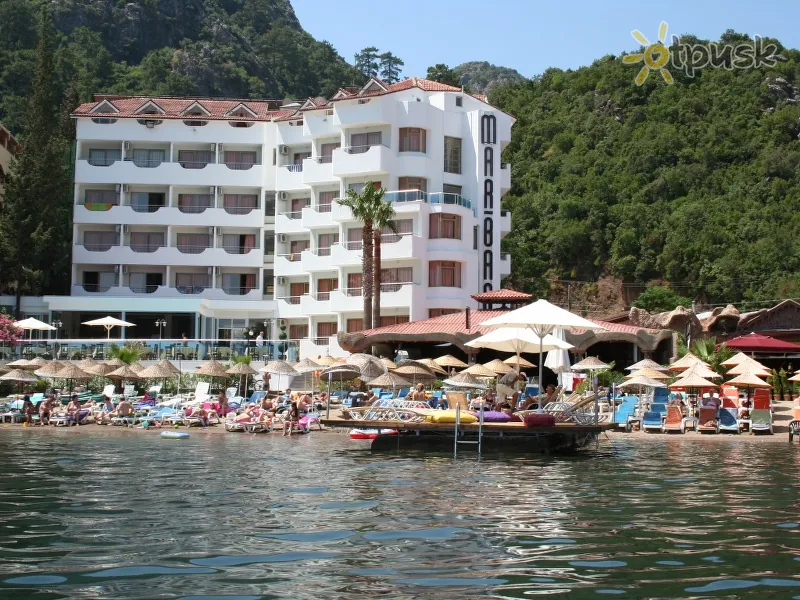 Фото отеля Mar-bas Hotel (Marbas) 3* Marmarisa Turcija pludmale
