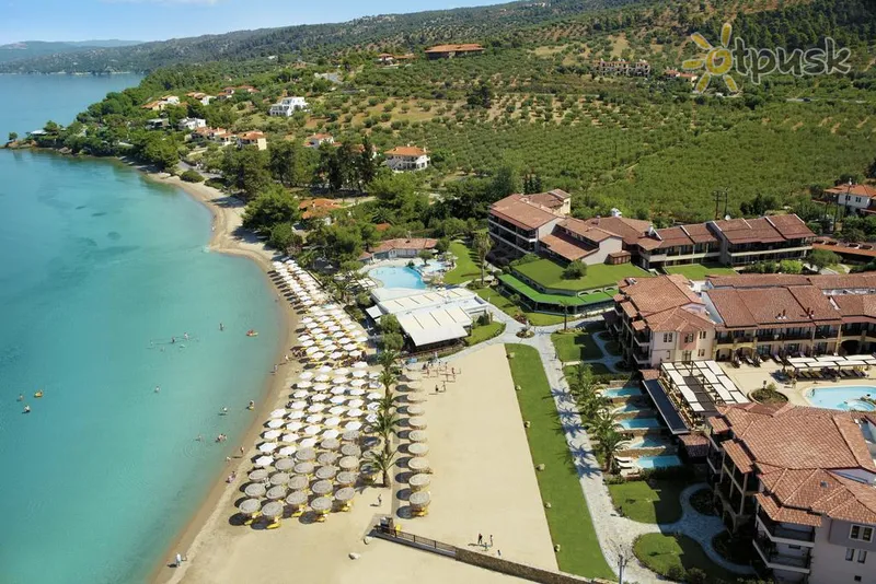 Фото отеля Anthemus Sea Beach Hotel & Spa 5* Chalkidikė – Sitonija Graikija papludimys