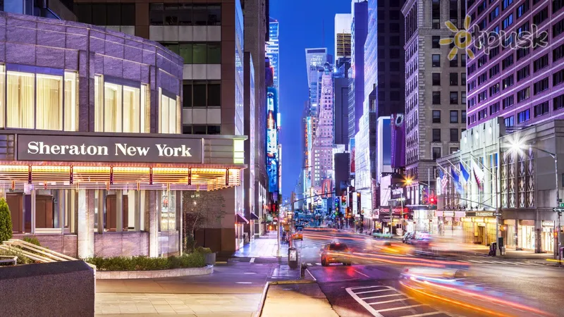 Фото отеля Sheraton New York Times Square Hotel 4* Нью-Йорк США экстерьер и бассейны