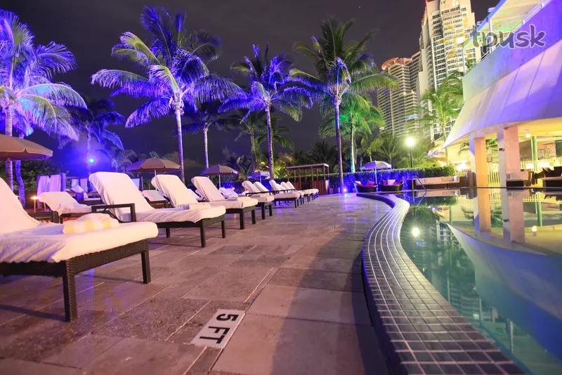 Фото отеля Hilton Bentley Miami — South Beach 4* Maiami ASV ārpuse un baseini