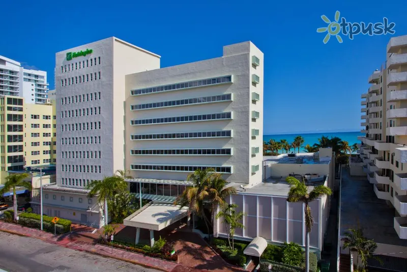 Фото отеля Holiday Inn Miami Beach – Oceanfront 3* Майамі США екстер'єр та басейни