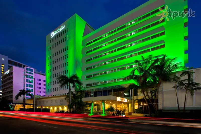 Фото отеля Holiday Inn Miami Beach — Oceanfront 3* Майами США экстерьер и бассейны