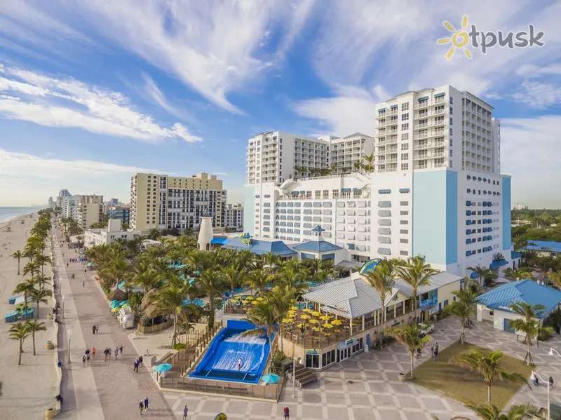Фото отеля Margaritaville Hollywood Beach Resort 4* Майами США экстерьер и бассейны