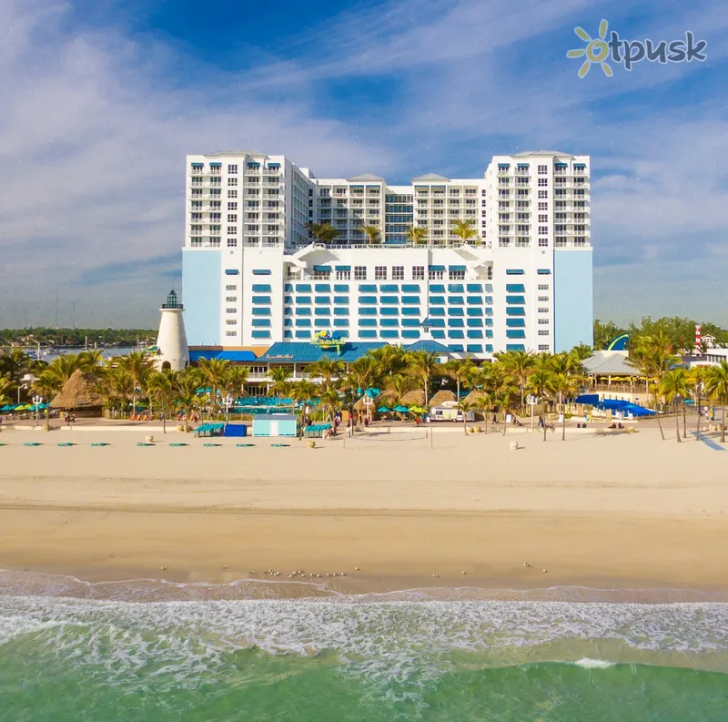 Фото отеля Margaritaville Hollywood Beach Resort 4* Majamis JAV išorė ir baseinai