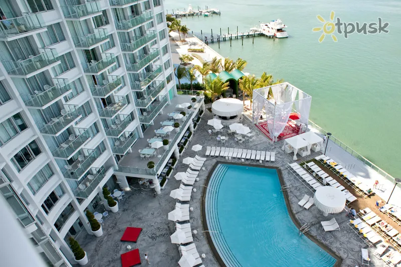 Фото отеля Mondrian South Beach 4* Majamis JAV išorė ir baseinai