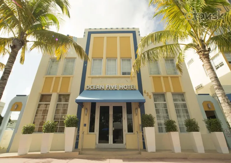 Фото отеля Ocean Five Hotel 3* Majamis JAV išorė ir baseinai