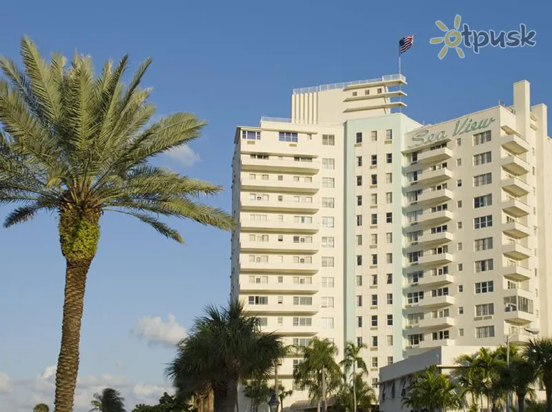 Фото отеля Sea View Hotel 3* Майами США экстерьер и бассейны