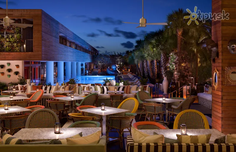Фото отеля SLS Hotel South Beach 5* Majamis JAV barai ir restoranai
