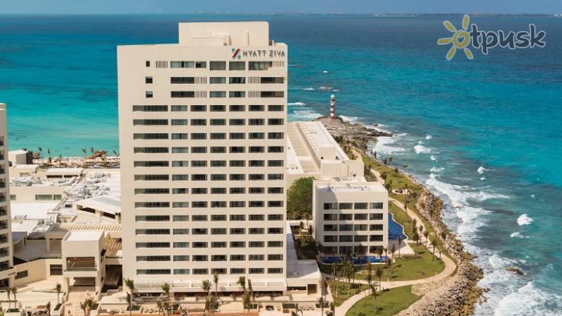 Фото отеля Hyatt Ziva Cancun 5* Канкун Мексика экстерьер и бассейны