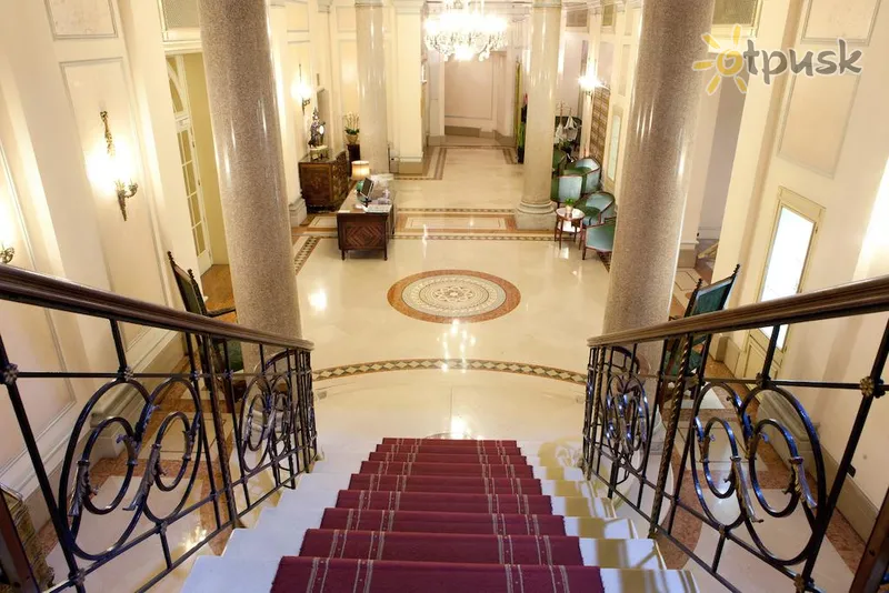 Фото отеля Ambasciatori Palace 5* Roma Itālija vestibils un interjers