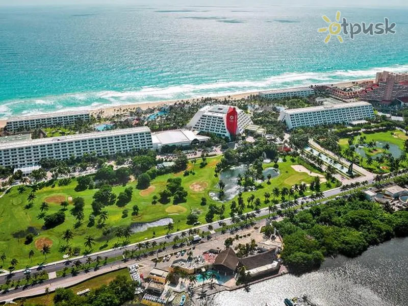 Фото отеля The Pyramid на Grand Oasis 5* Канкун Мексика екстер'єр та басейни