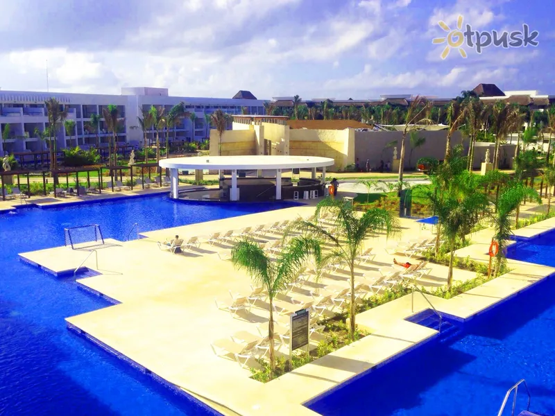 Фото отеля Platinum Yucatan Princess All Suites & Spa Resort 5* Ривьера Майя Мексика экстерьер и бассейны
