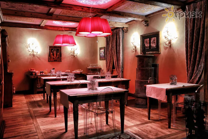Фото отеля Le Reve Charmant 4* Аоста Италия бары и рестораны