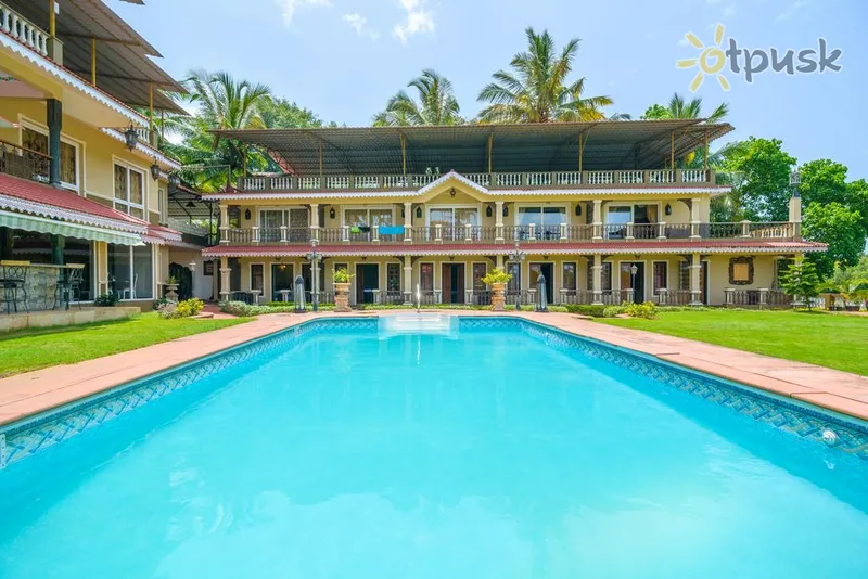 Фото отеля Stone Wood Riverfront Resort 3* Šiaurės Goa Indija išorė ir baseinai
