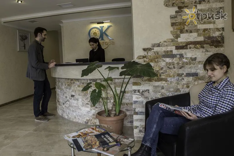 Фото отеля Ok Georgia Hotel 3* Тбилиси Грузия лобби и интерьер