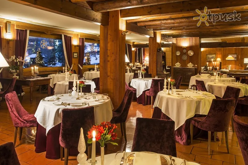 Фото отеля Hermitage Relais & Chateaux Hotel 5* Cervinia Itālija bāri un restorāni