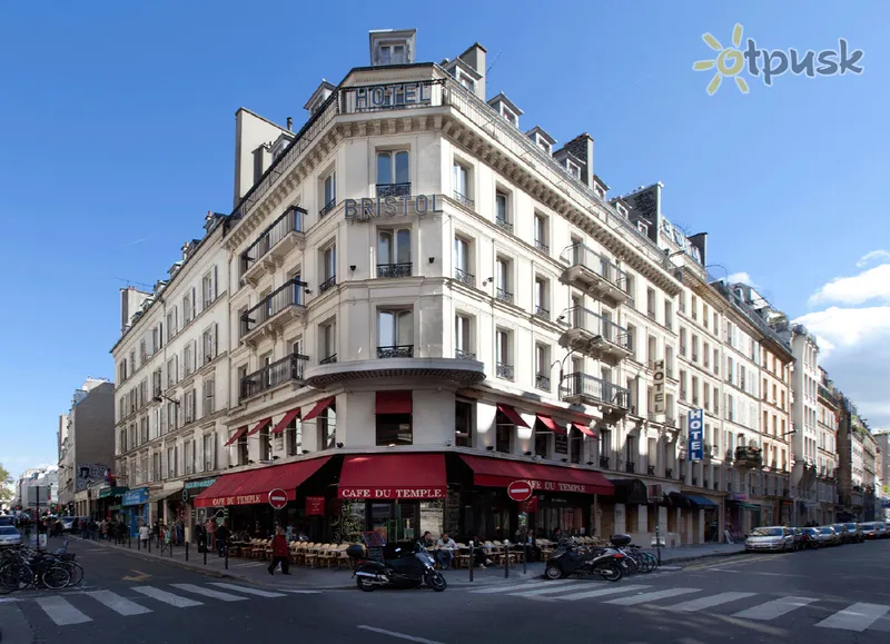 Фото отеля Bristol Republique 3* Paryžius Prancūzija išorė ir baseinai