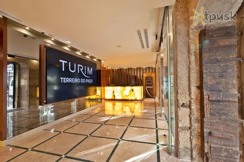Фото отеля Turim Terreiro do Paco Hotel 4* Лиссабон Португалия лобби и интерьер