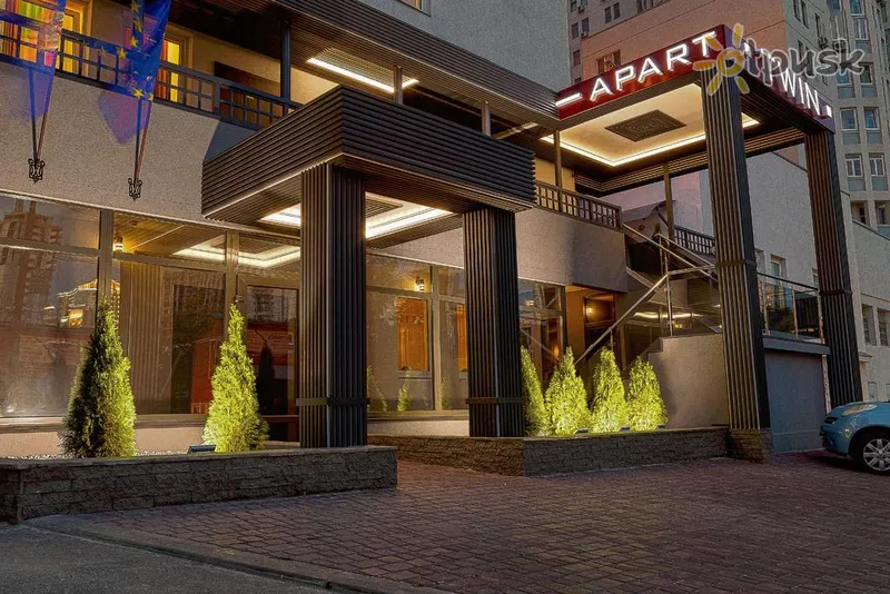 Фото отеля Twin Apart Hotel 3* Киев Украина экстерьер и бассейны