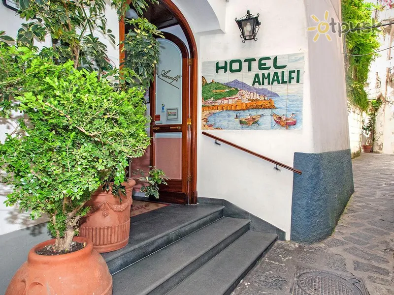 Фото отеля Amalfi Hotel 3* Amalfio pakrantė Italija išorė ir baseinai