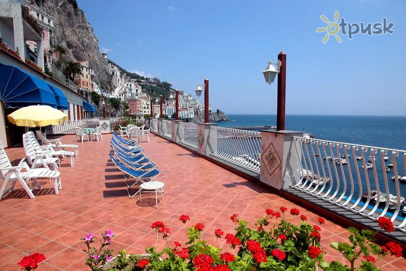 Фото отеля La Bussola 4* Amalfio pakrantė Italija išorė ir baseinai