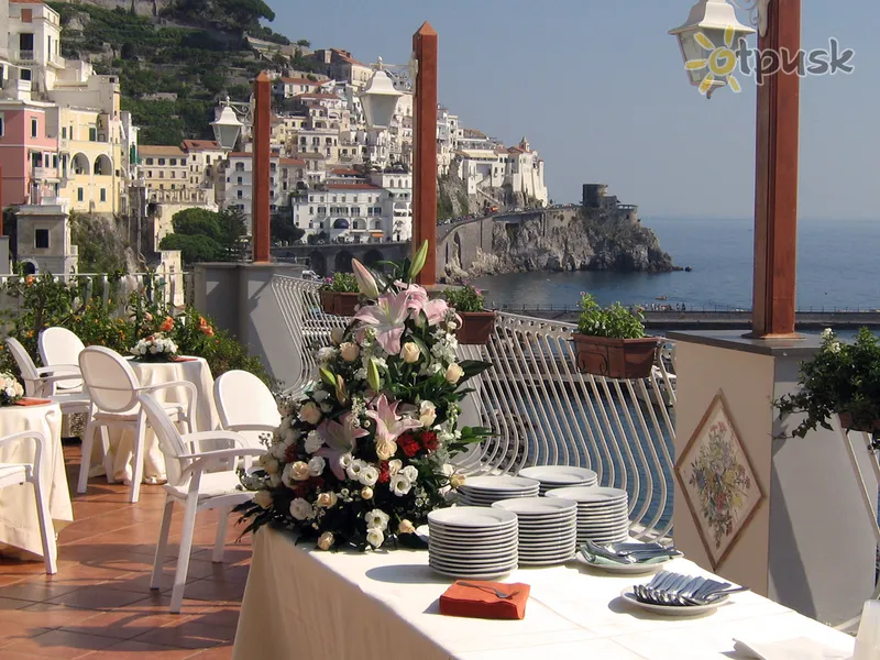 Фото отеля La Bussola 4* Amalfio pakrantė Italija barai ir restoranai