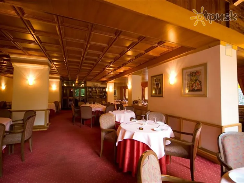 Фото отеля Albergo Hotel Pavillon 4* Courmayeur Italija barai ir restoranai