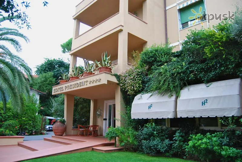 Фото отеля President Hotel Forte dei Marmi 4* Форте-дей-Марми Италия экстерьер и бассейны