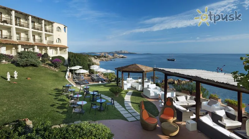 Фото отеля Club Hotel Baja Sardinia 4* о. Сардиния Италия экстерьер и бассейны