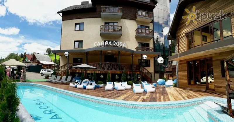 Фото отеля Carparosa Hotel & Restaurant 2* Буковель (Поляница) Украина - Карпаты экстерьер и бассейны