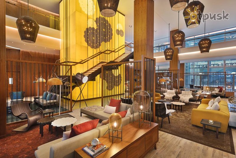 Фото отеля DoubleTree by Hilton Dubai — Business Bay 4* Дубай ОАЭ лобби и интерьер