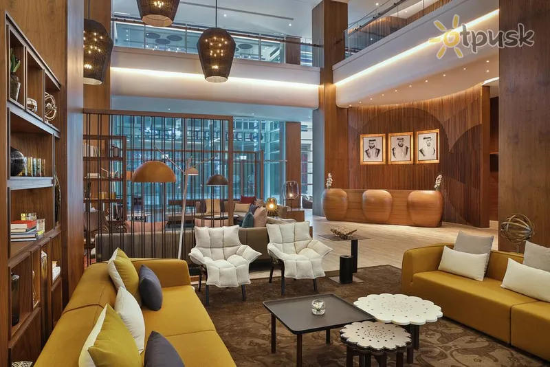 Фото отеля DoubleTree by Hilton Dubai — Business Bay 4* Dubaija AAE vestibils un interjers