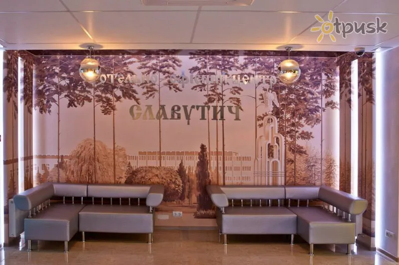 Фото отеля Славутич 4* Чернигов Украина лобби и интерьер