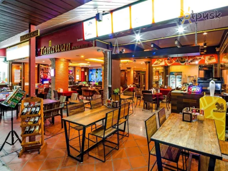 Фото отеля Tanawan Phuket Hotel 3* о. Пхукет Таиланд бары и рестораны