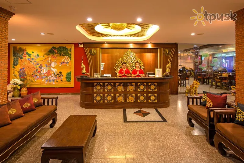 Фото отеля Tanawan Phuket Hotel 3* о. Пхукет Таиланд экстерьер и бассейны