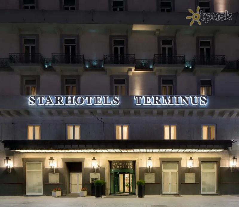 Фото отеля Starhotels Terminus 4* Неаполь Италия экстерьер и бассейны