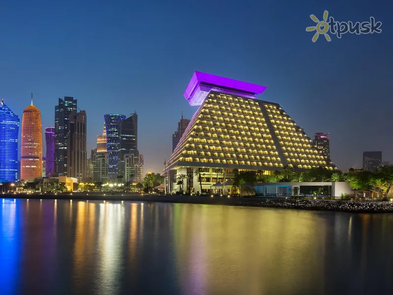 Фото отеля Sheraton Grand Doha Resort & Convention Hotel 5* Doha Katara ārpuse un baseini