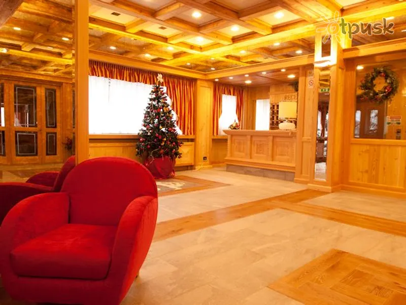 Фото отеля Breuil 3* Червиния Италия лобби и интерьер