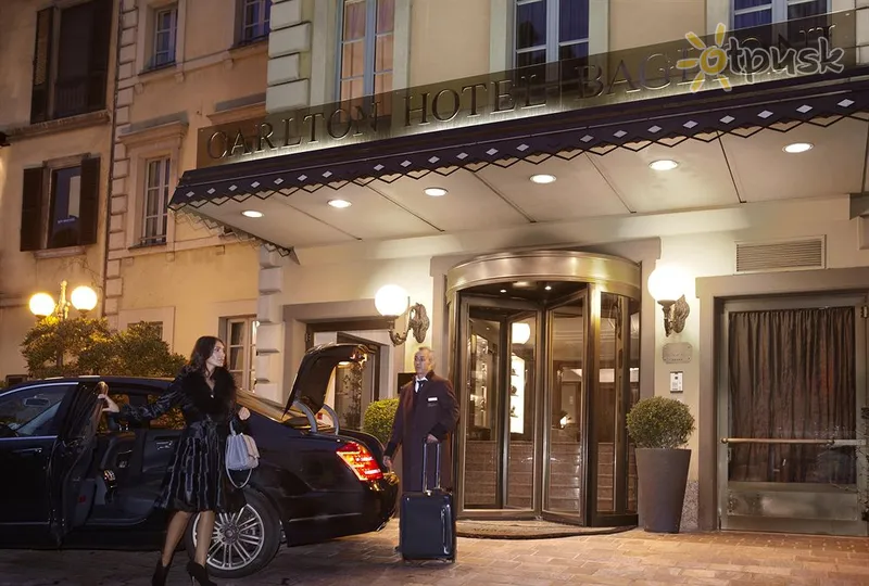 Фото отеля Baglioni Carlton Hotel 5* Milanas Italija išorė ir baseinai