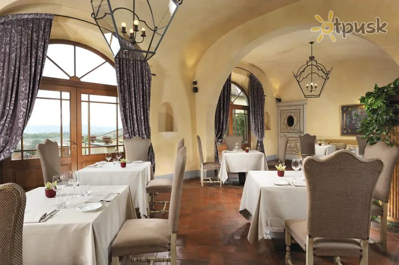 Фото отеля Castello Del Nero Hotel & Spa 5* Florencija Italija barai ir restoranai