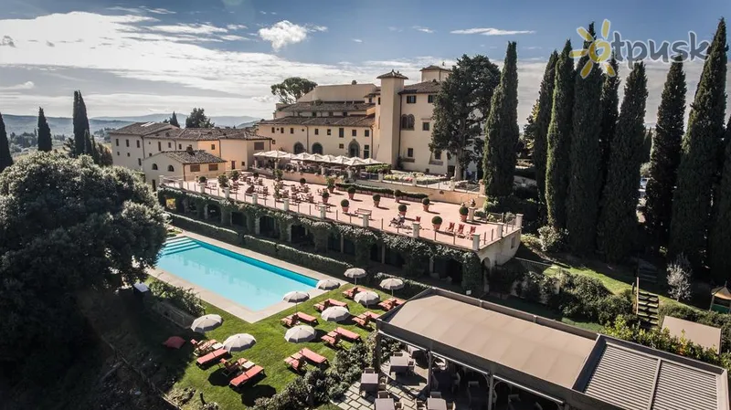 Фото отеля Castello Del Nero Hotel & Spa 5* Florencija Italija išorė ir baseinai