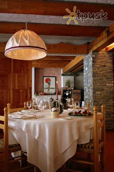 Фото отеля Chalet Valdotain 3* Cervinia Italija barai ir restoranai