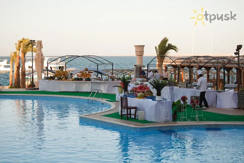 Фото отеля Sphinx Aqua Park Beach Resort 5* Hurgada Ēģipte bāri un restorāni