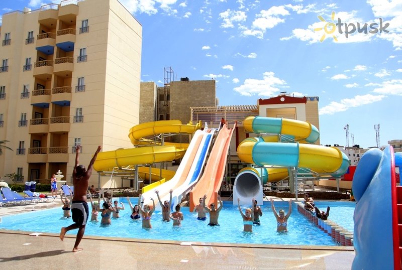 Фото отеля Sphinx Aqua Park Beach Resort 5* Хургада Египет аквапарк, горки