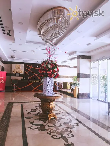 Фото отеля Al Salam Grand Hotel 4* Шарджа ОАЭ лобби и интерьер